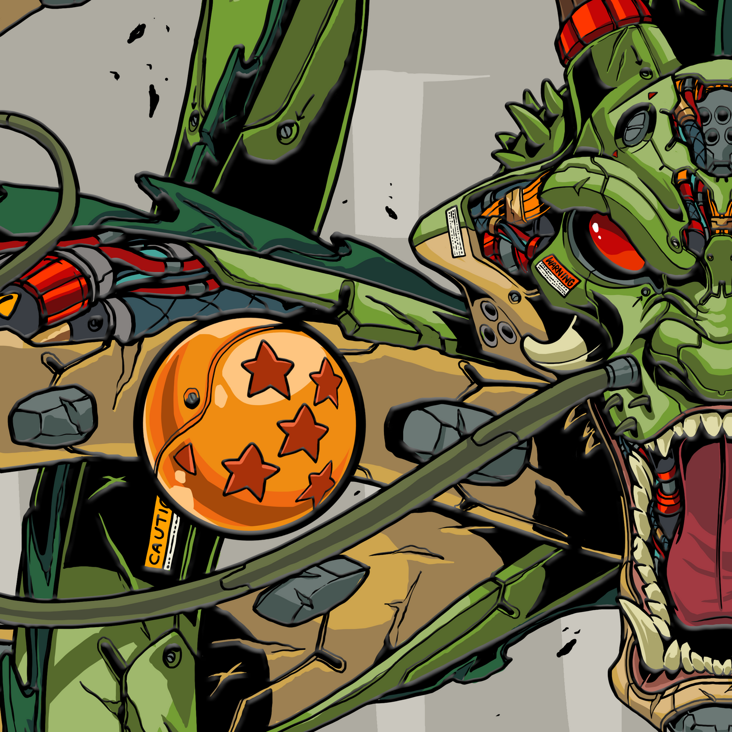Mechasoul Shenron Print