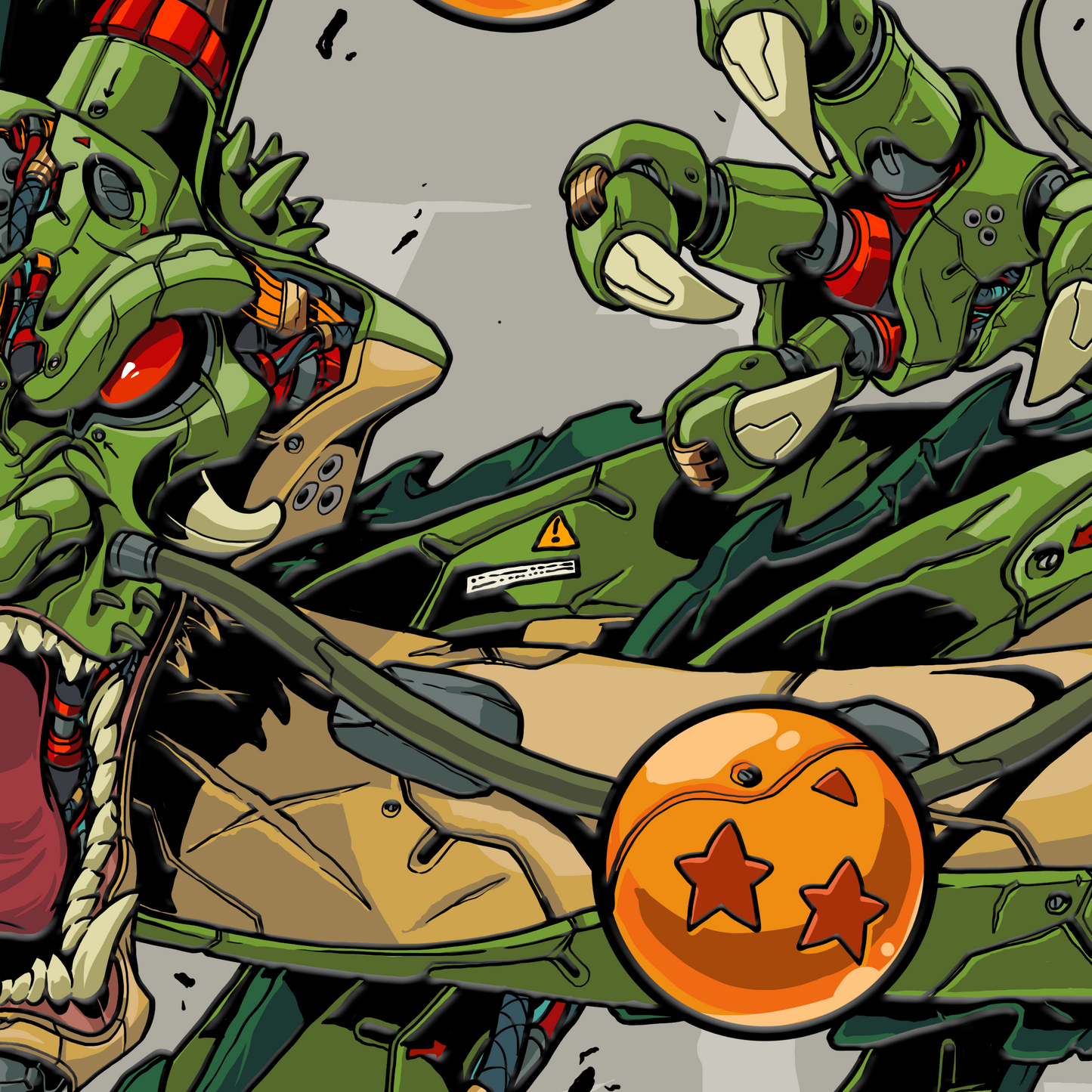 Mechasoul Shenron Print