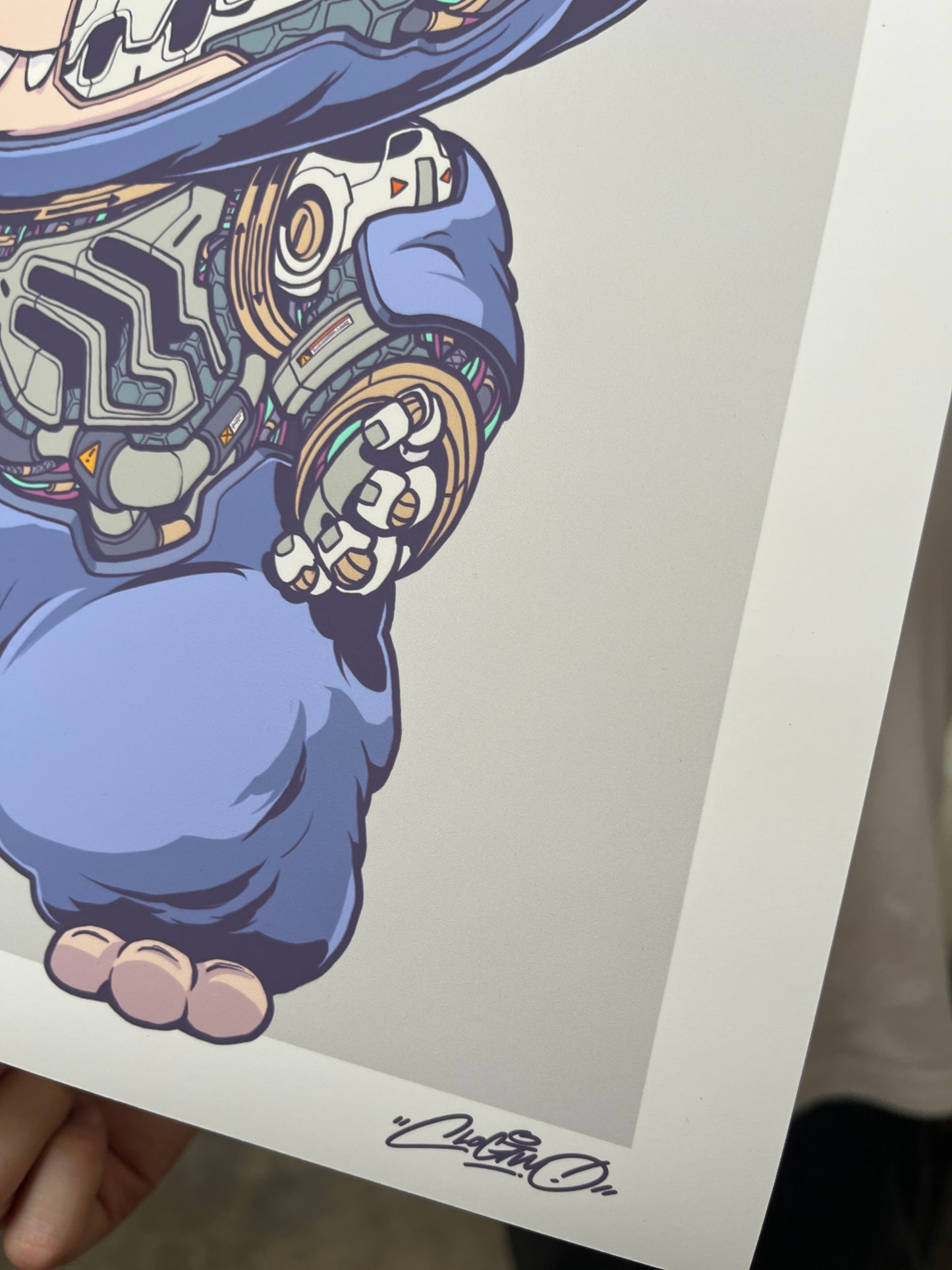 Mechasoul Labubu Print