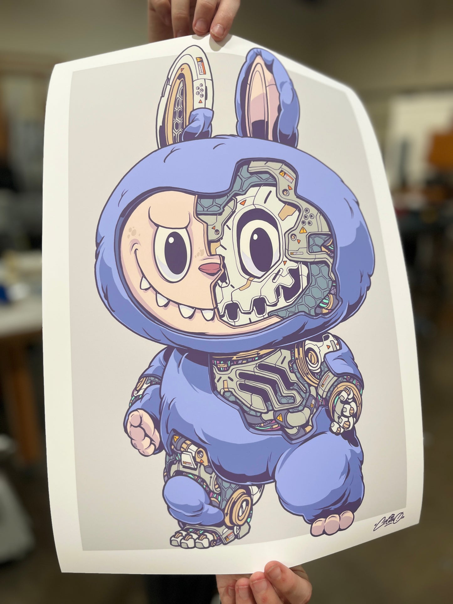 Mechasoul Labubu Print