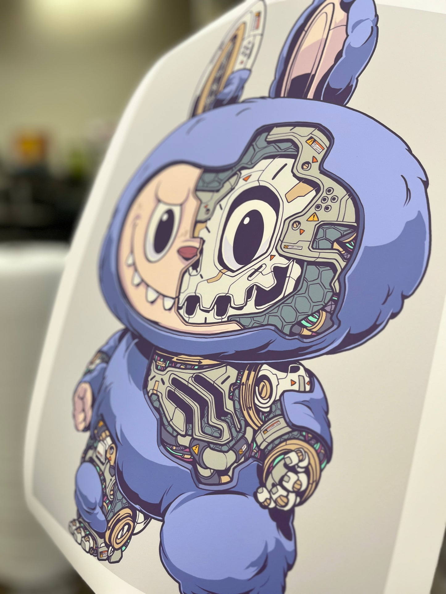 Mechasoul Labubu Print