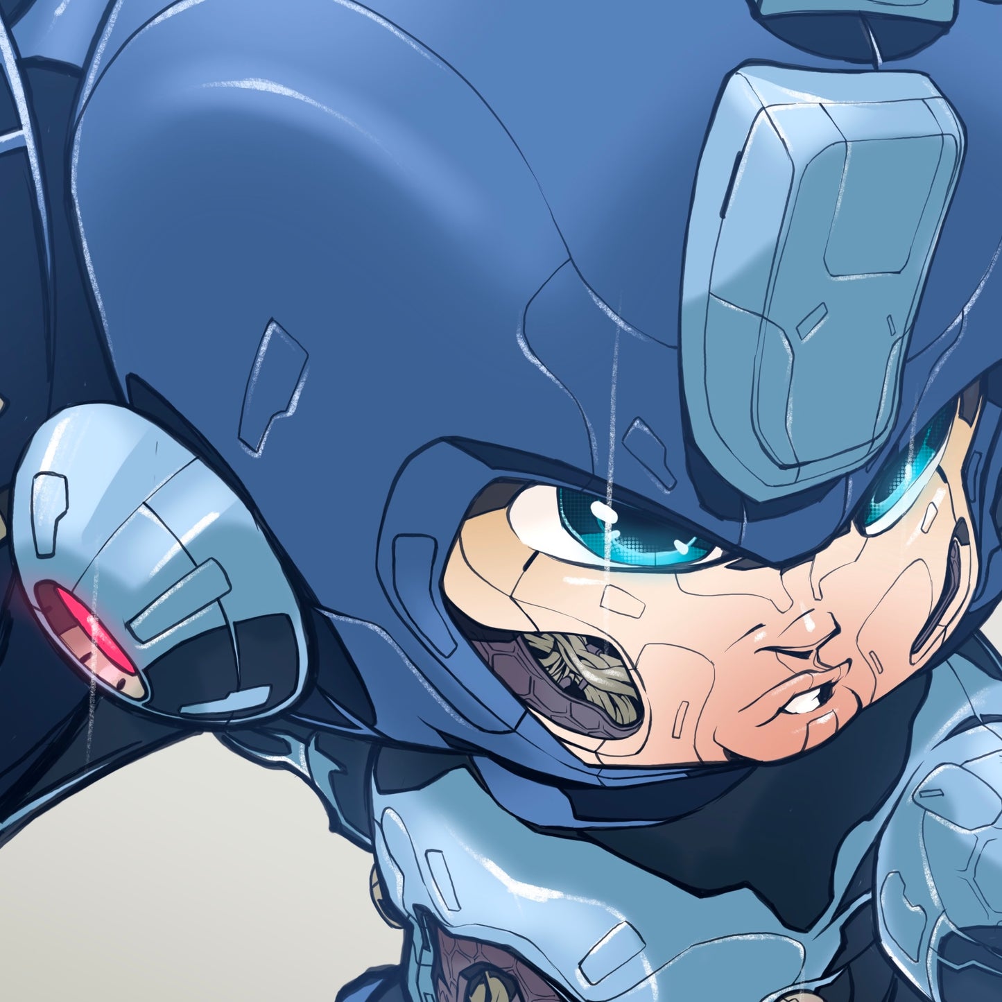 Mechasoul Megaman Print