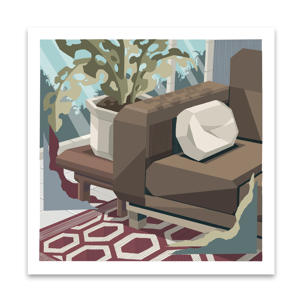 Solar Couch Print