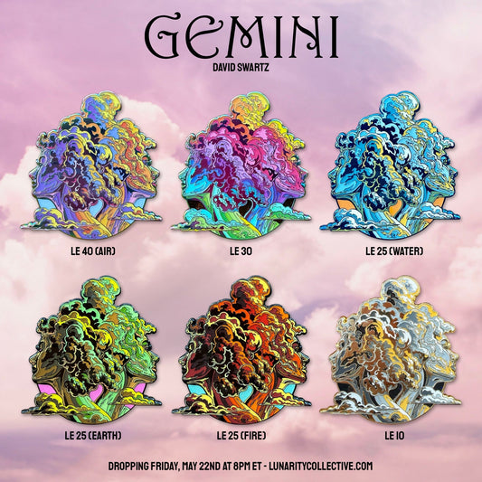 DAVID SWARTZ x "GEMINI" PINS