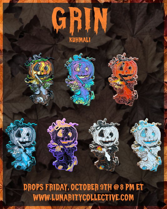 KUHMALI x "GRIN" PINS