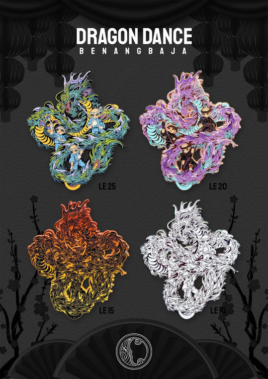 BENANGBAJA x "DRAGON DANCE" PINS