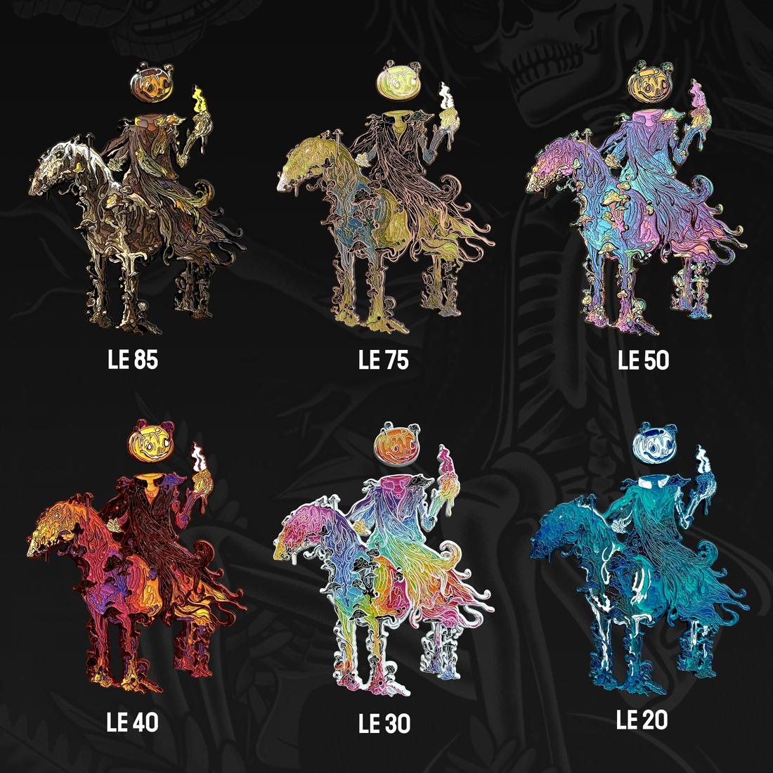 KUHMALI - "REINCARNATE" PINS