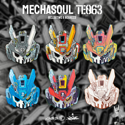 CLOGTWO x QUICCS - "MECHASOUL TEQ63" PINS