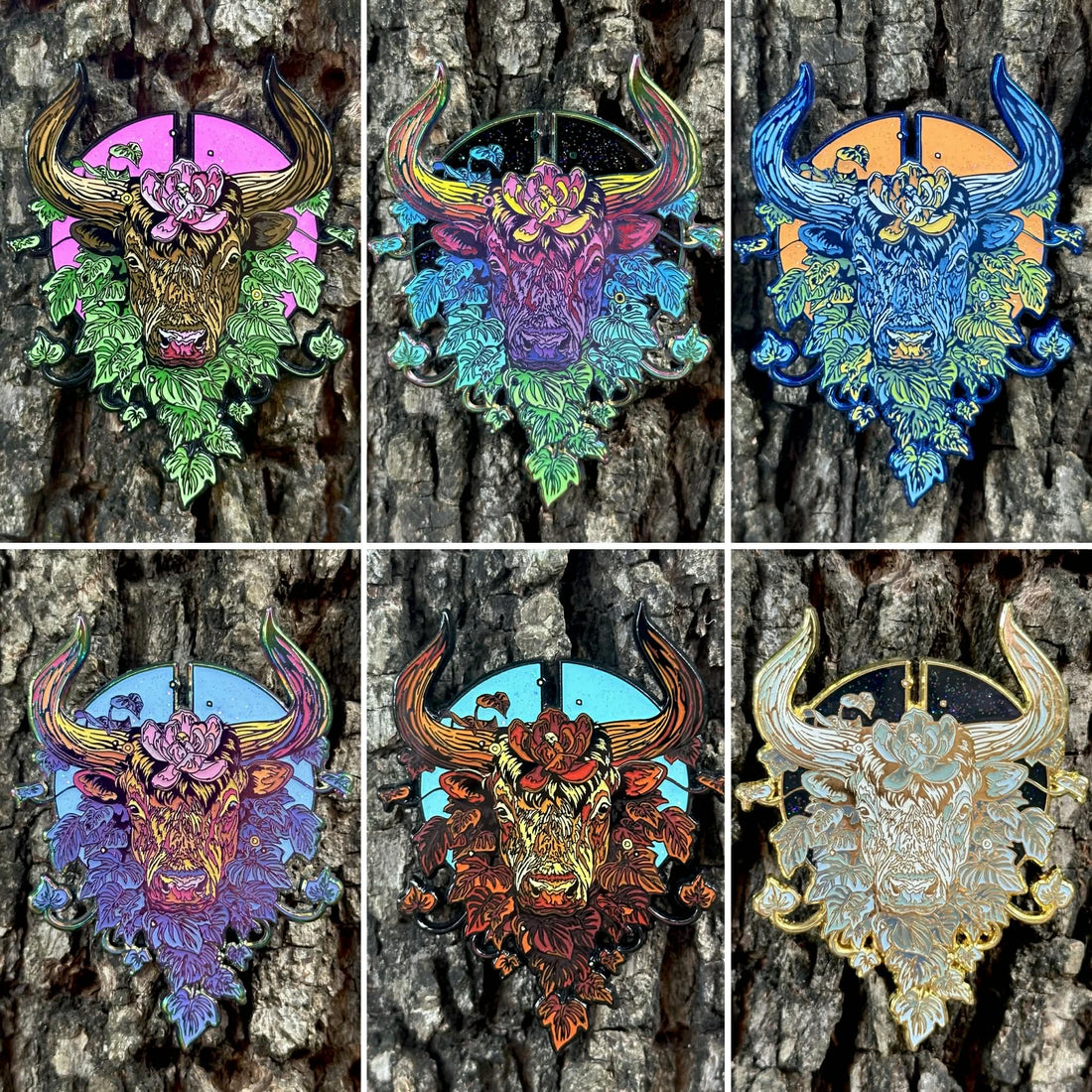 DAVID SWARTZ x "TAURUS" PINS