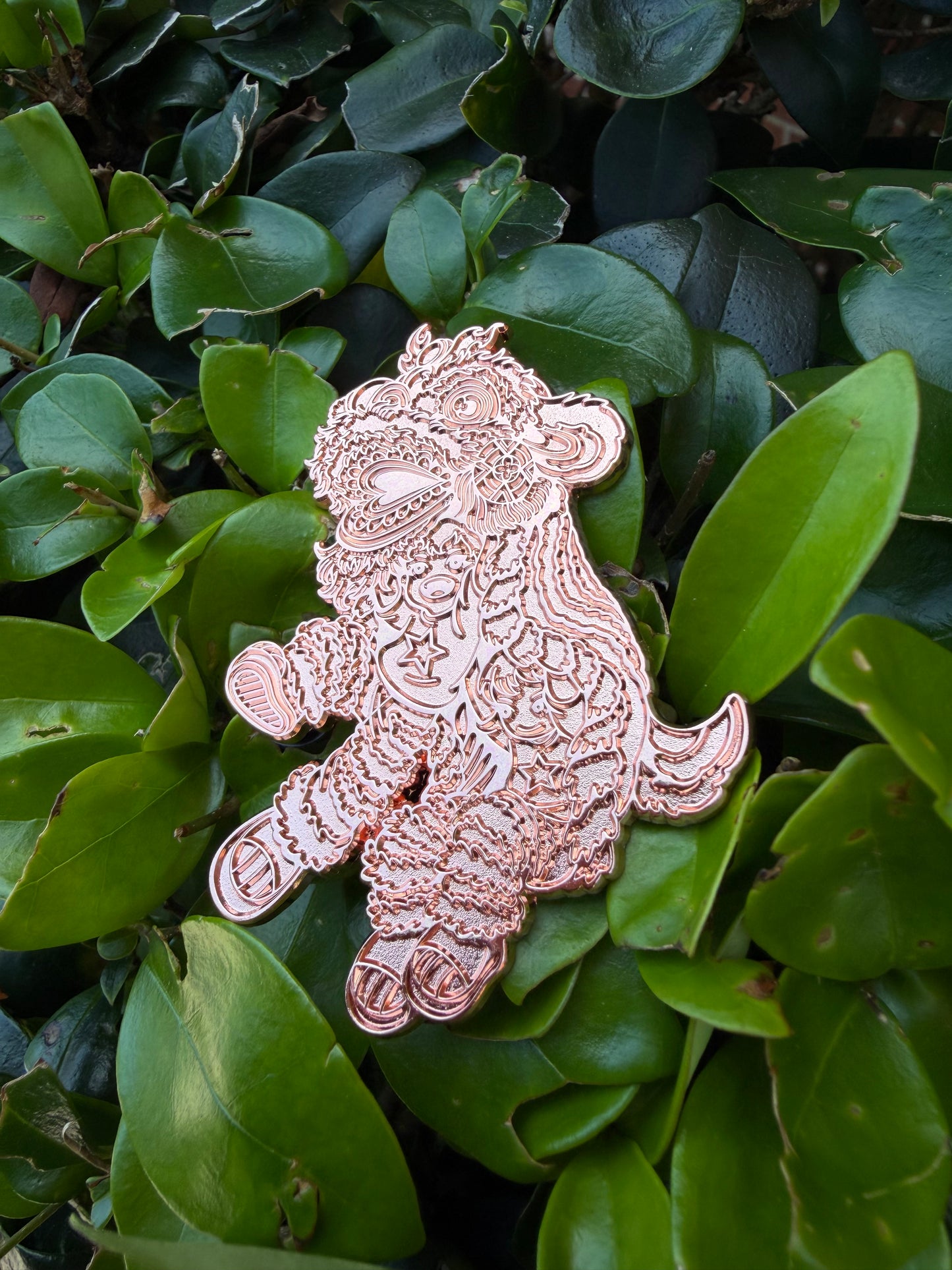 Lion Dance Raw Pin