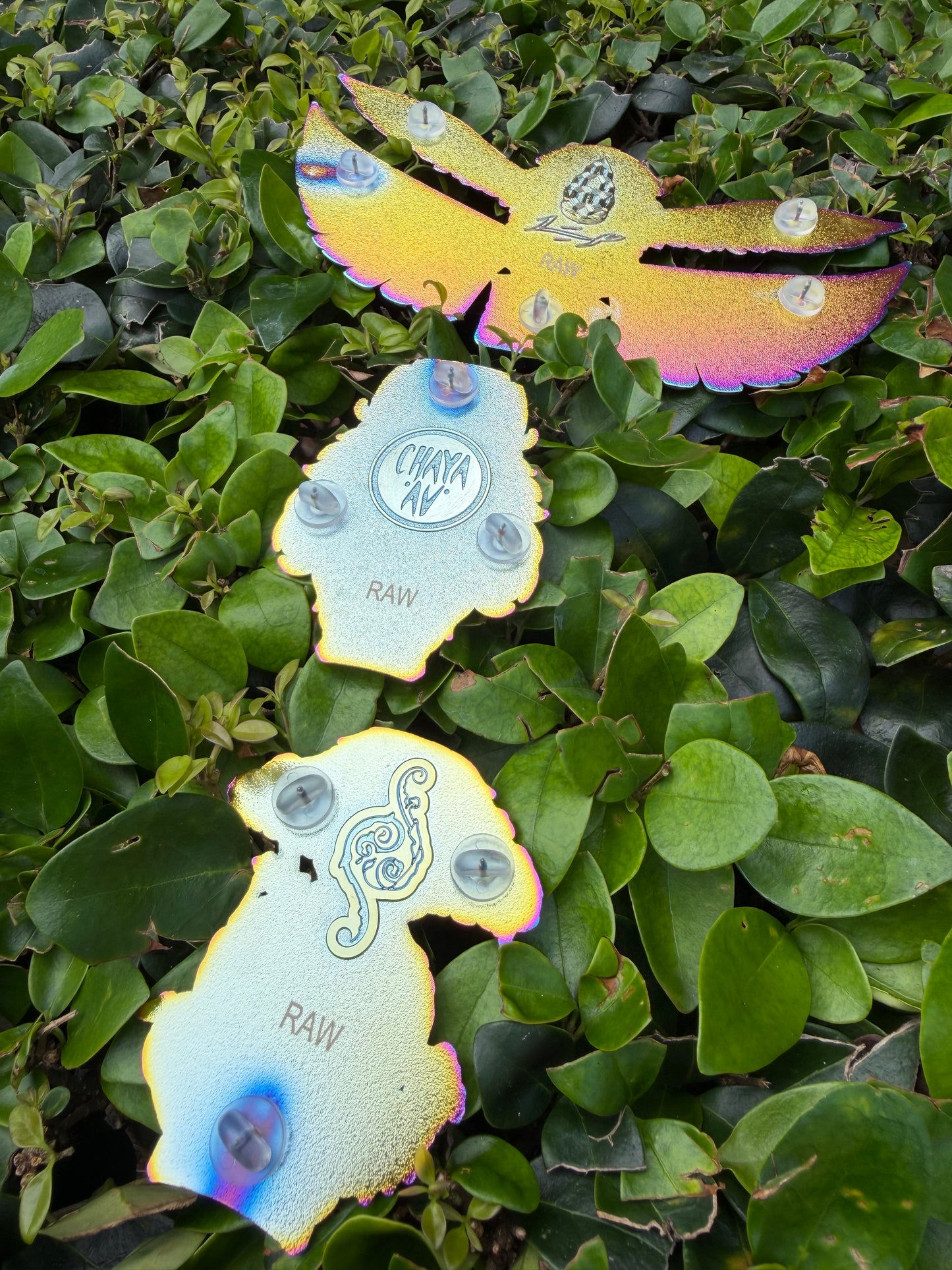 Elements of Nature Totem Raw Pins