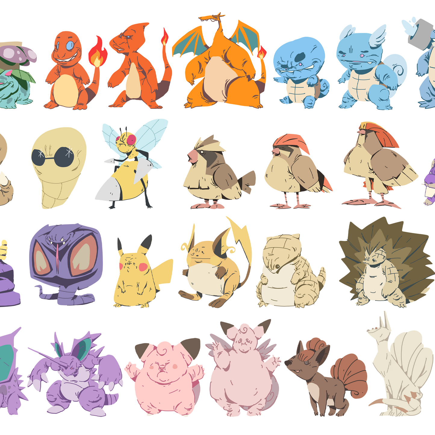 Derpy 151 Pokemon Print