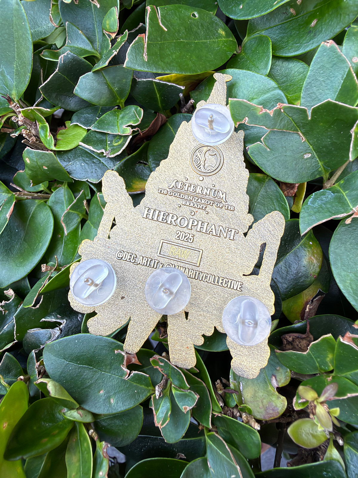 Hierophant Raw Pin