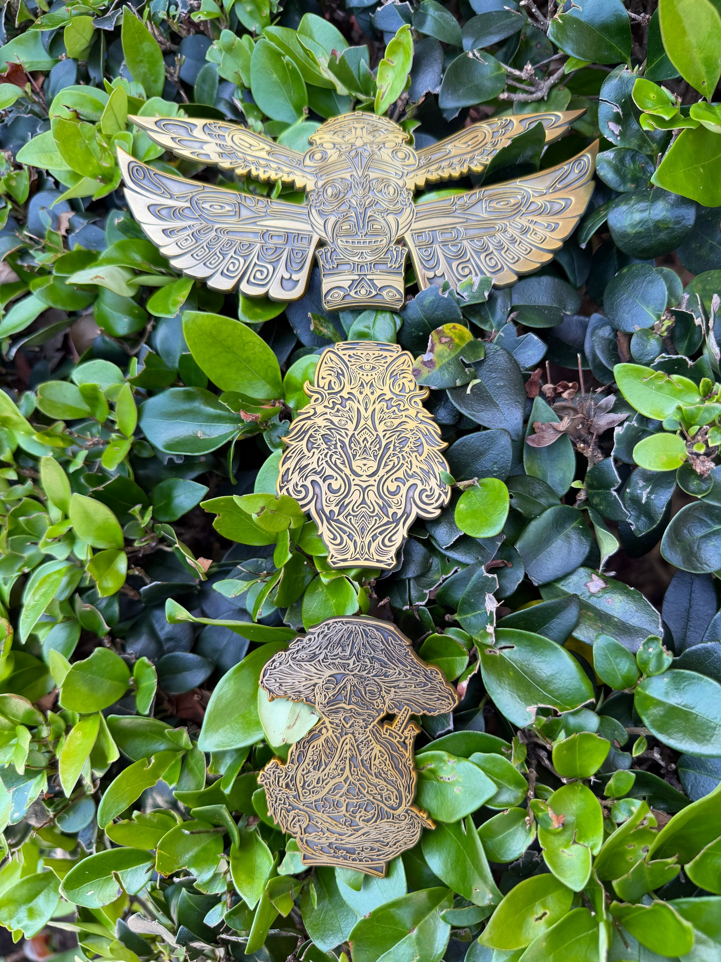 Elements of Nature Totem Raw Pin