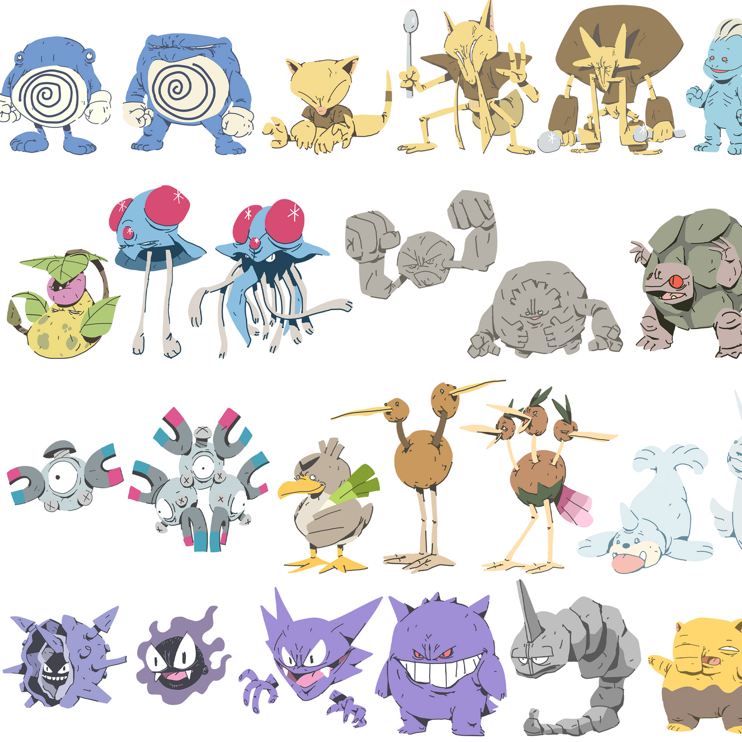 Derpy 151 Pokemon Print