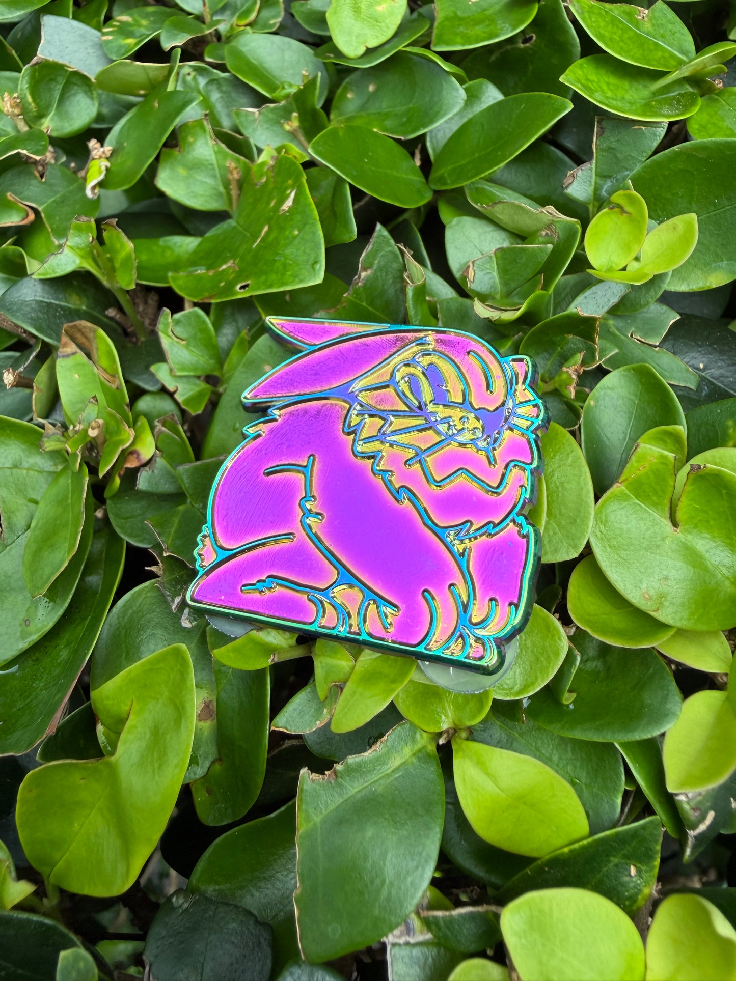 Rabbit King Raw Pin