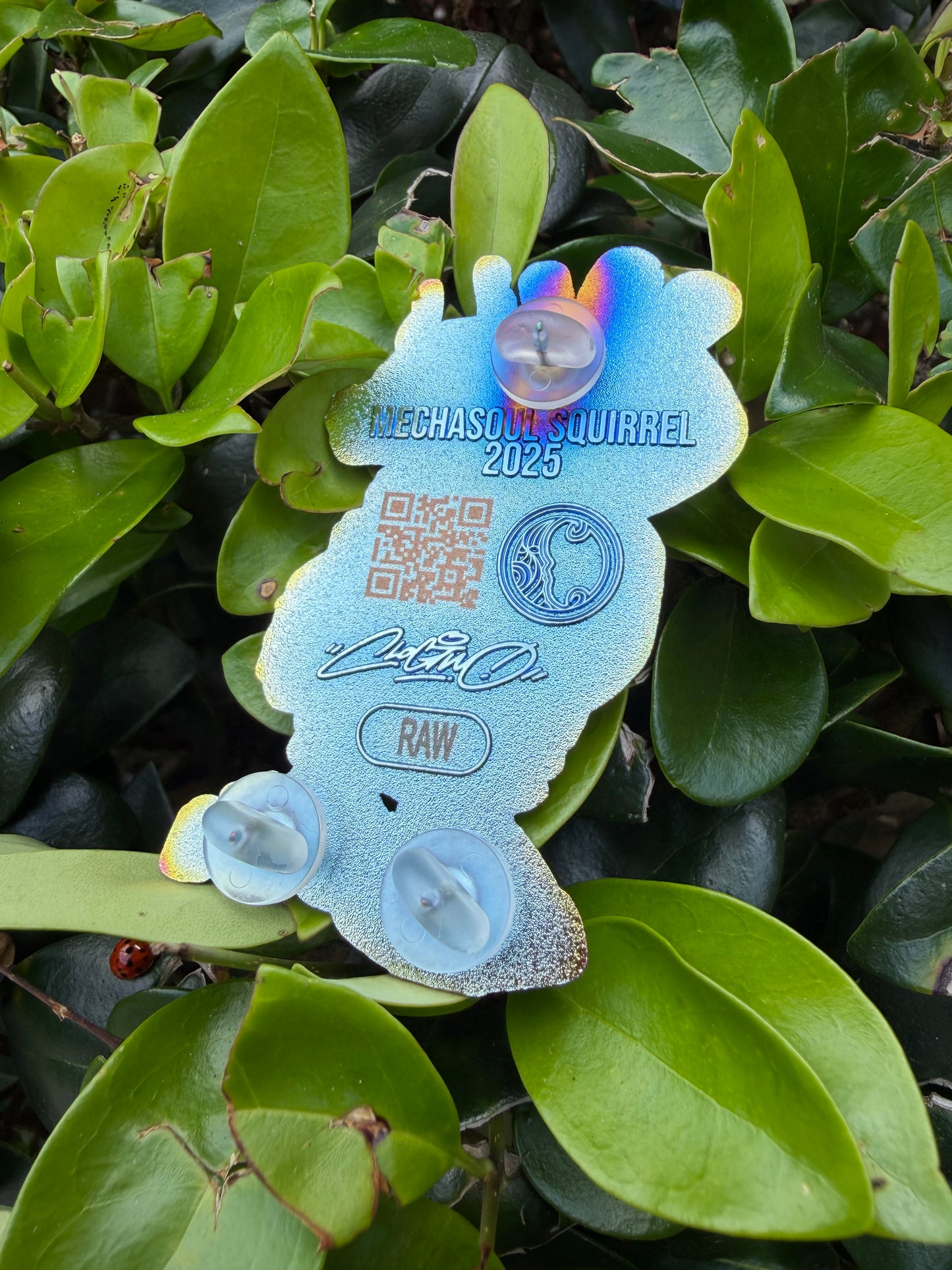 Mechasoul Squirrel Raw Pin