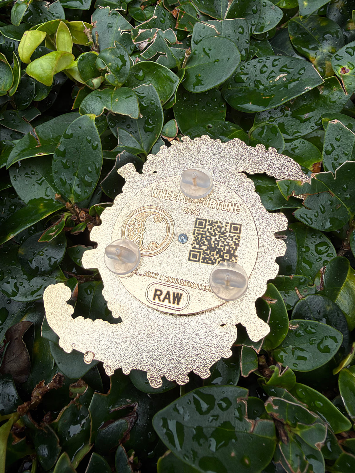 Wheel of Fortune Raw Pin