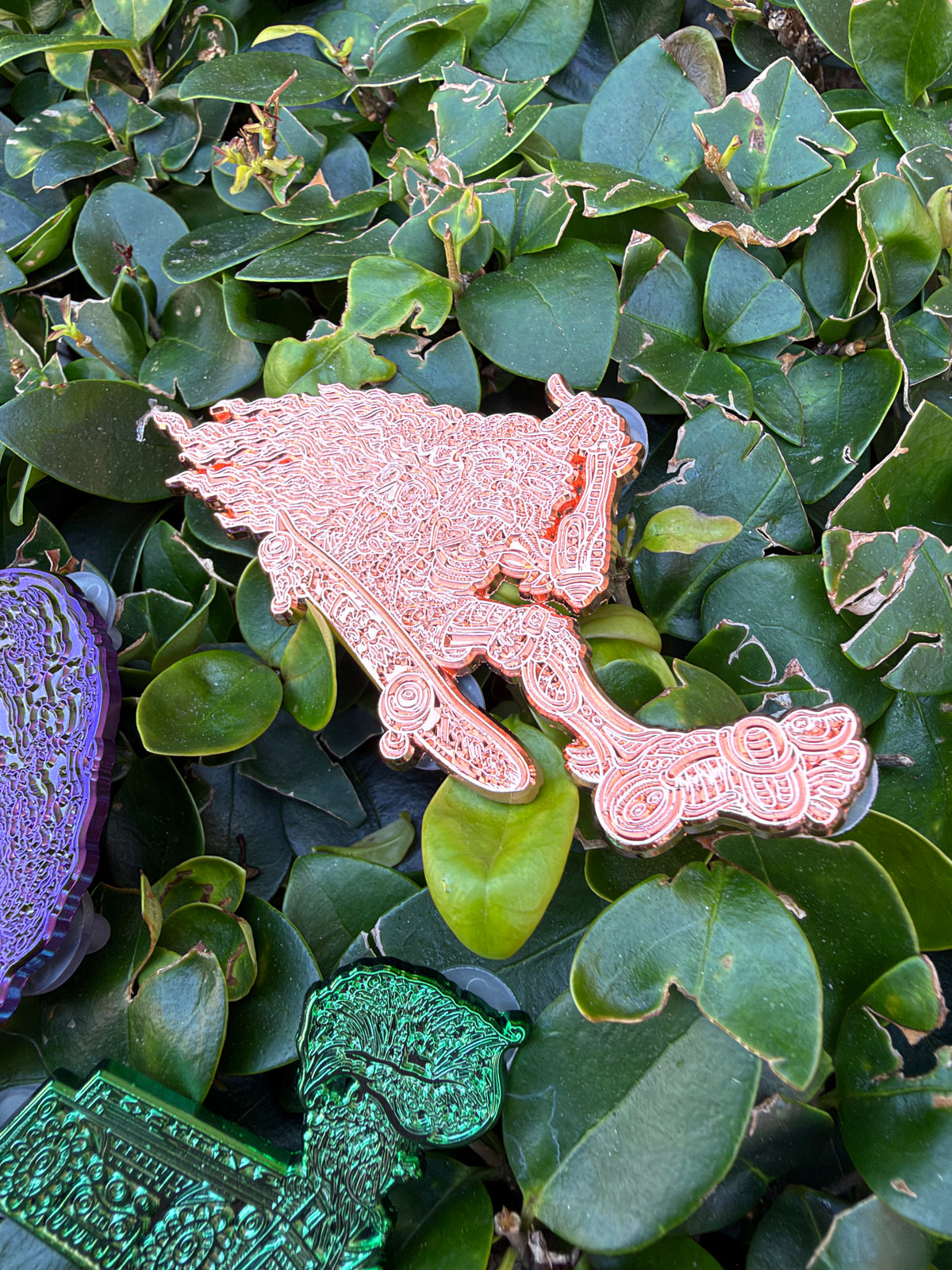 Sergeant Ecko & The Shredding Sorcerer Raw Pins