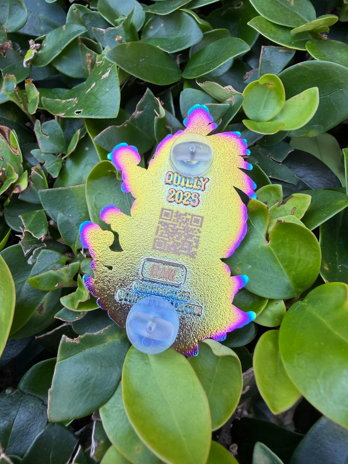 Quilly Raw Pin