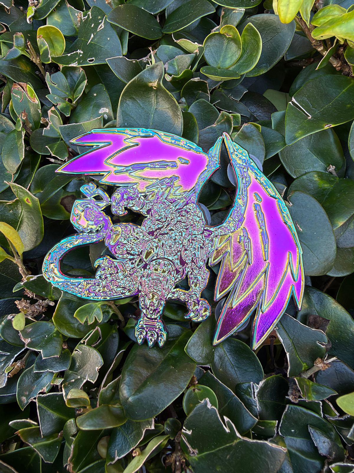 Mechasoul Mega Charizard Raw Pin