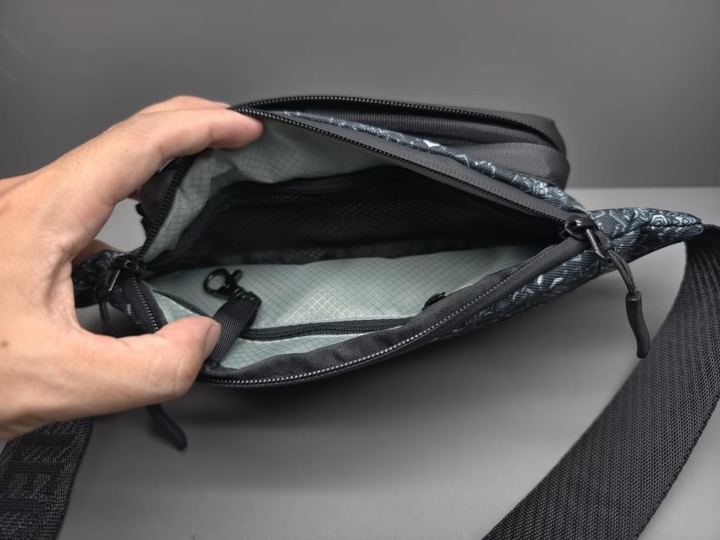 Rutherford x Grayscale Prismatrix ITA Fanny Pack