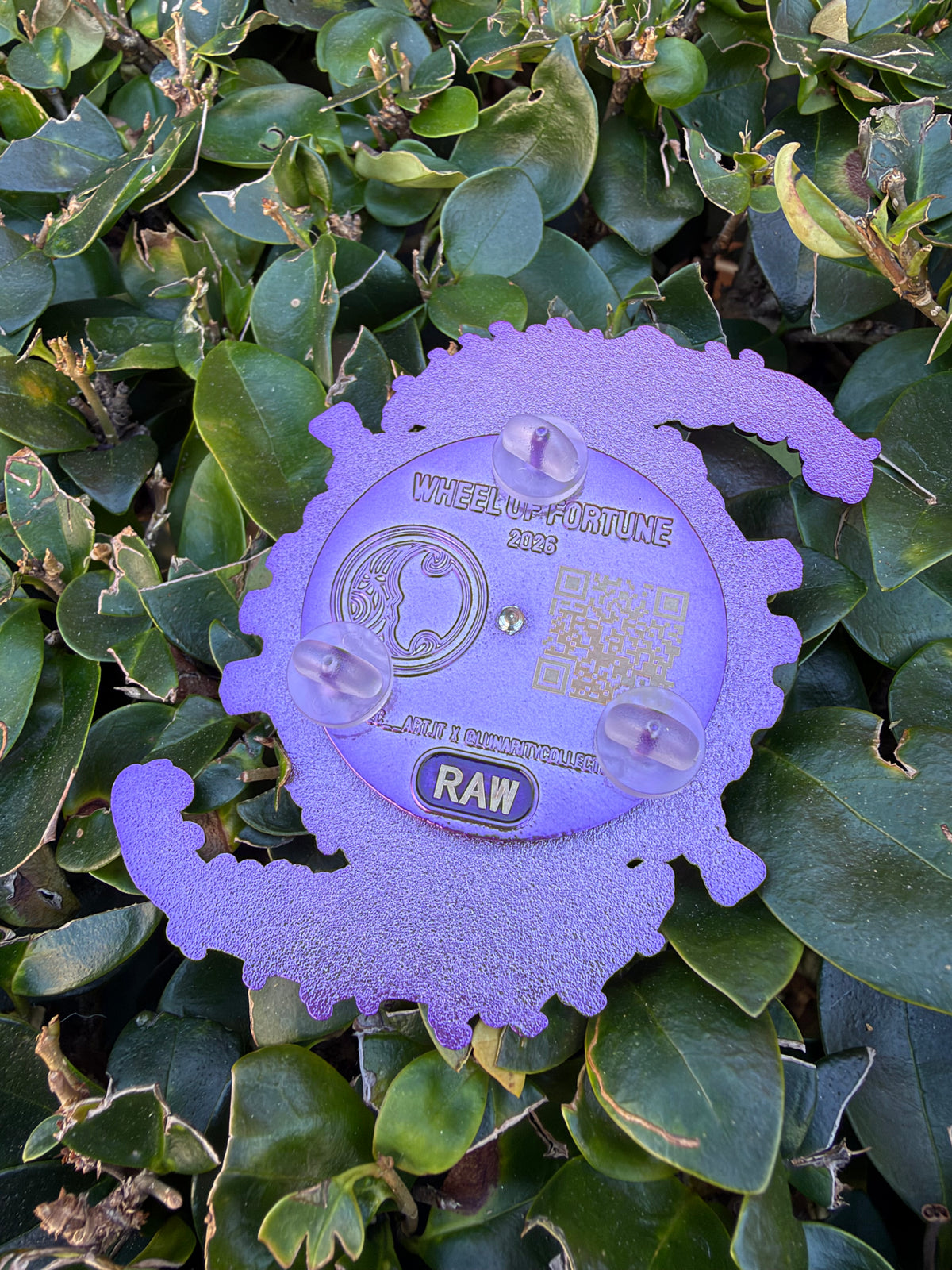 Wheel of Fortune Raw Pin