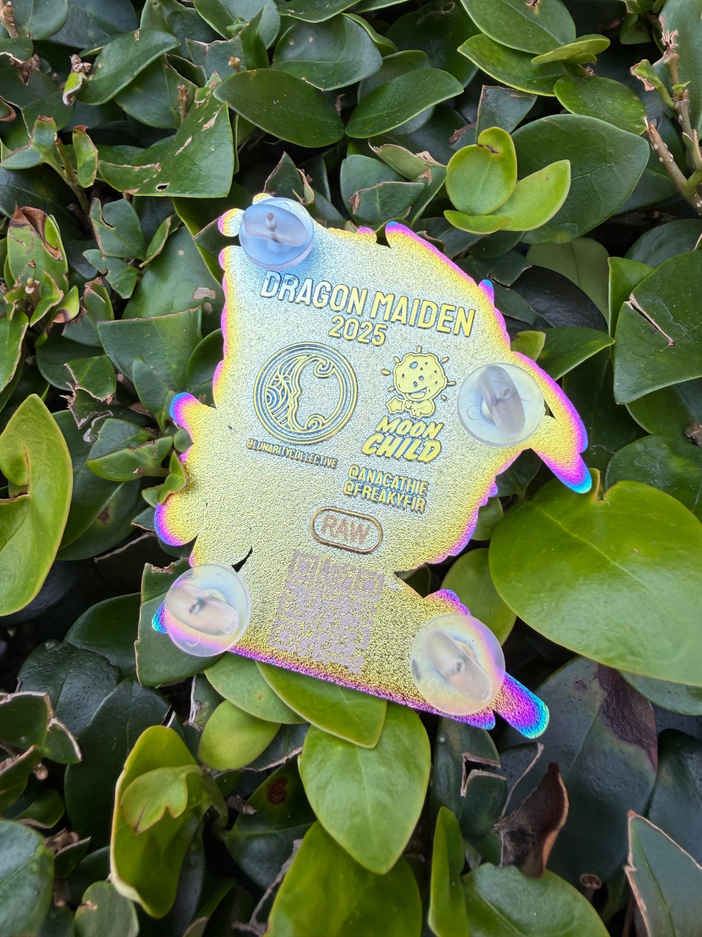Dragon Maiden Raw Pin