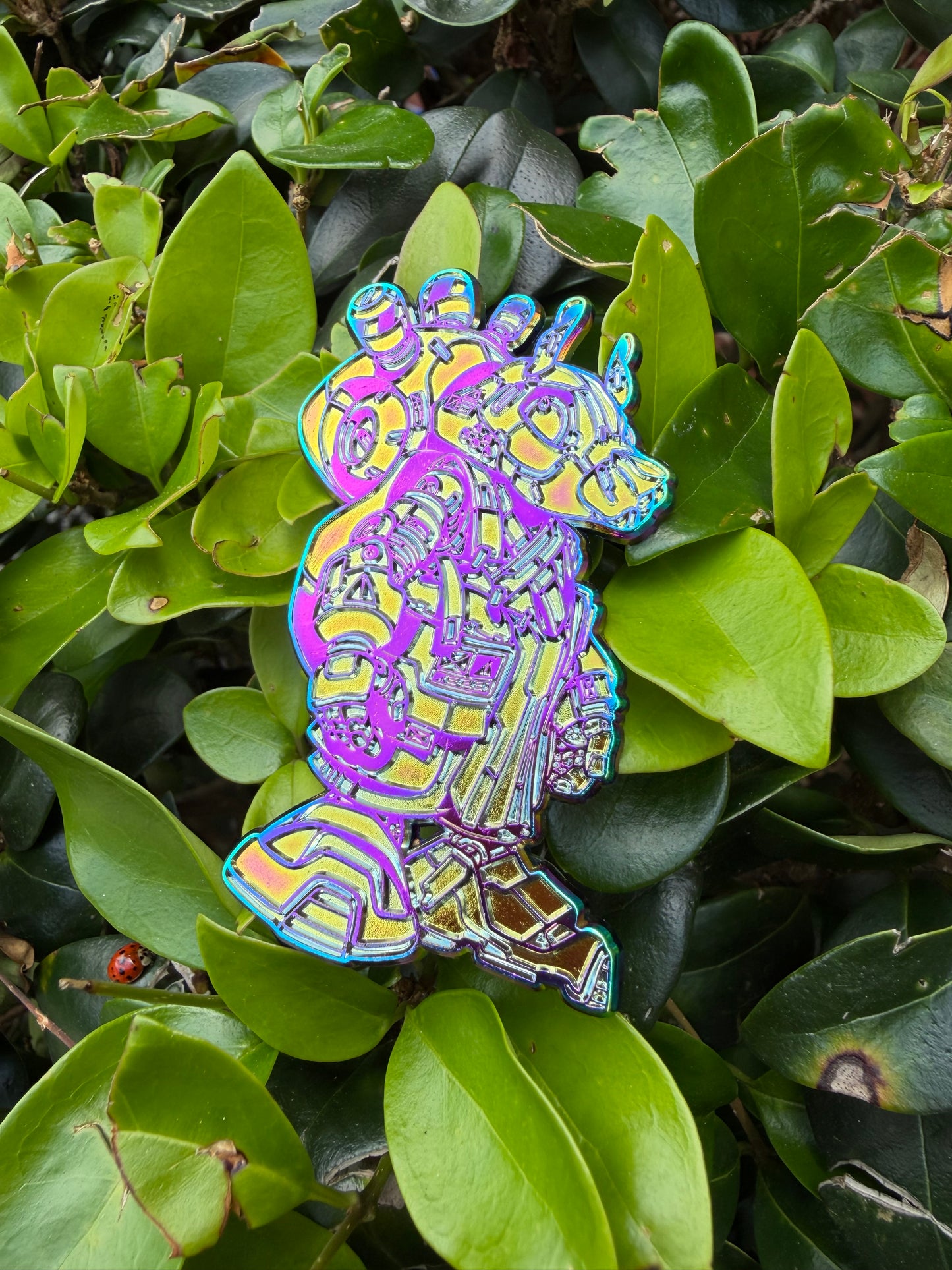 Mechasoul Squirrel Raw Pin