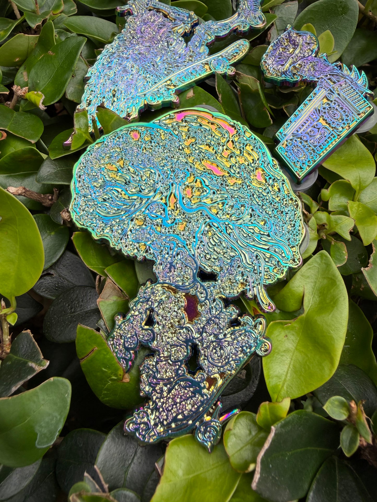 Sergeant Ecko & The Shredding Sorcerer Raw Pins