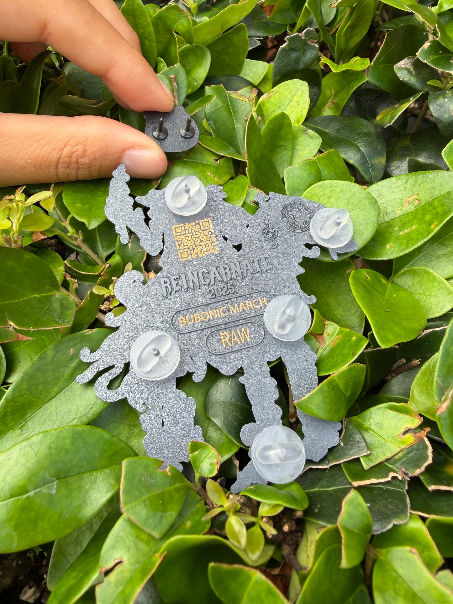 Reincarnate Raw Pin