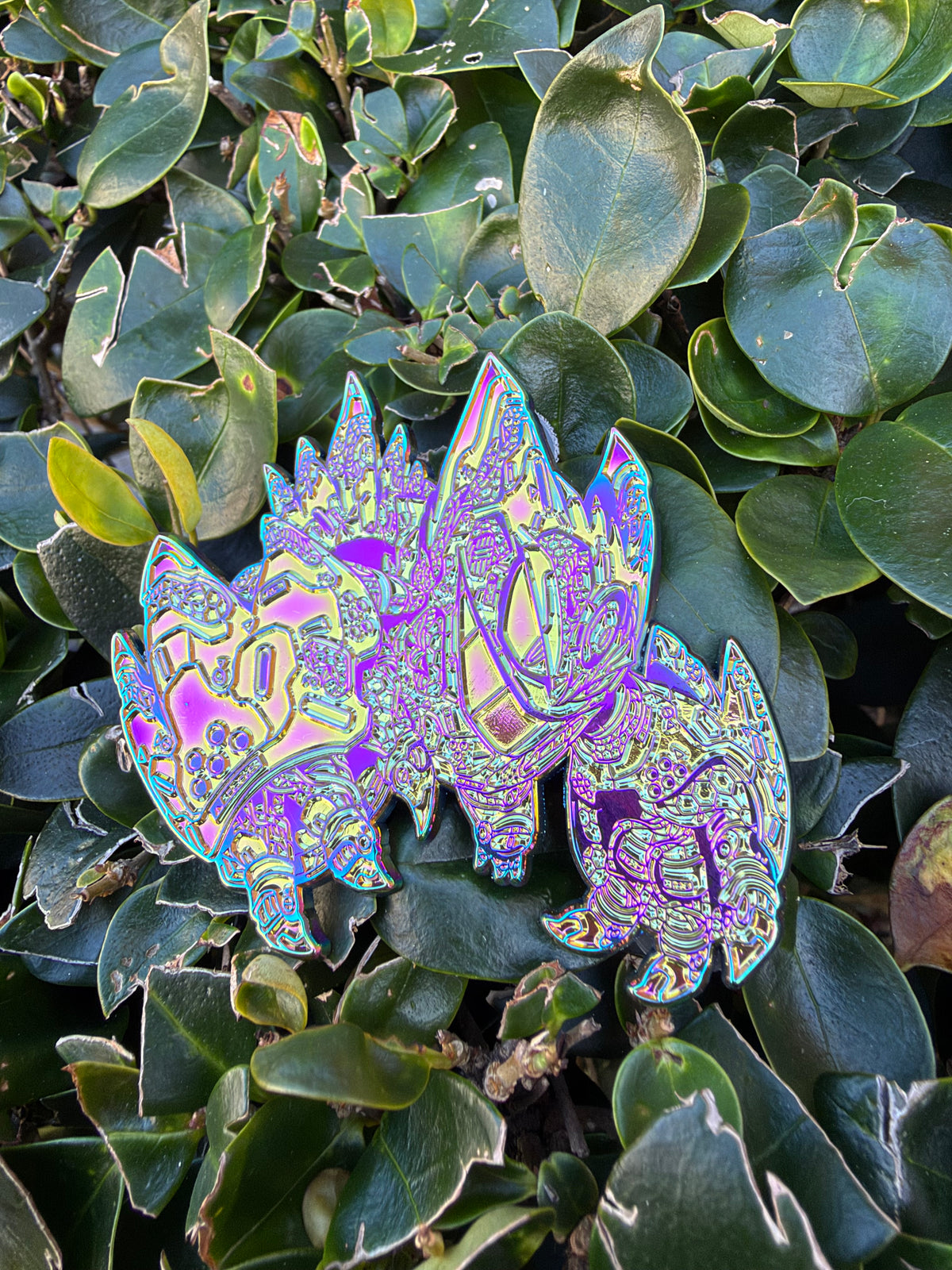 Mechasoul Mega Gengar Raw Pin