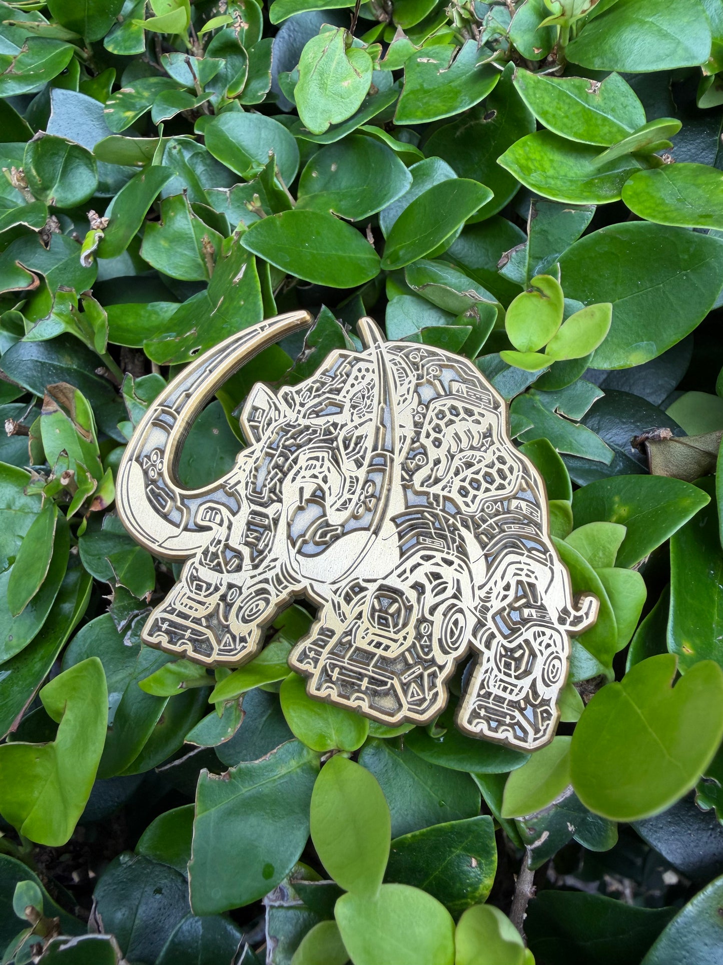 Mechasoul Mastodon Raw Pin