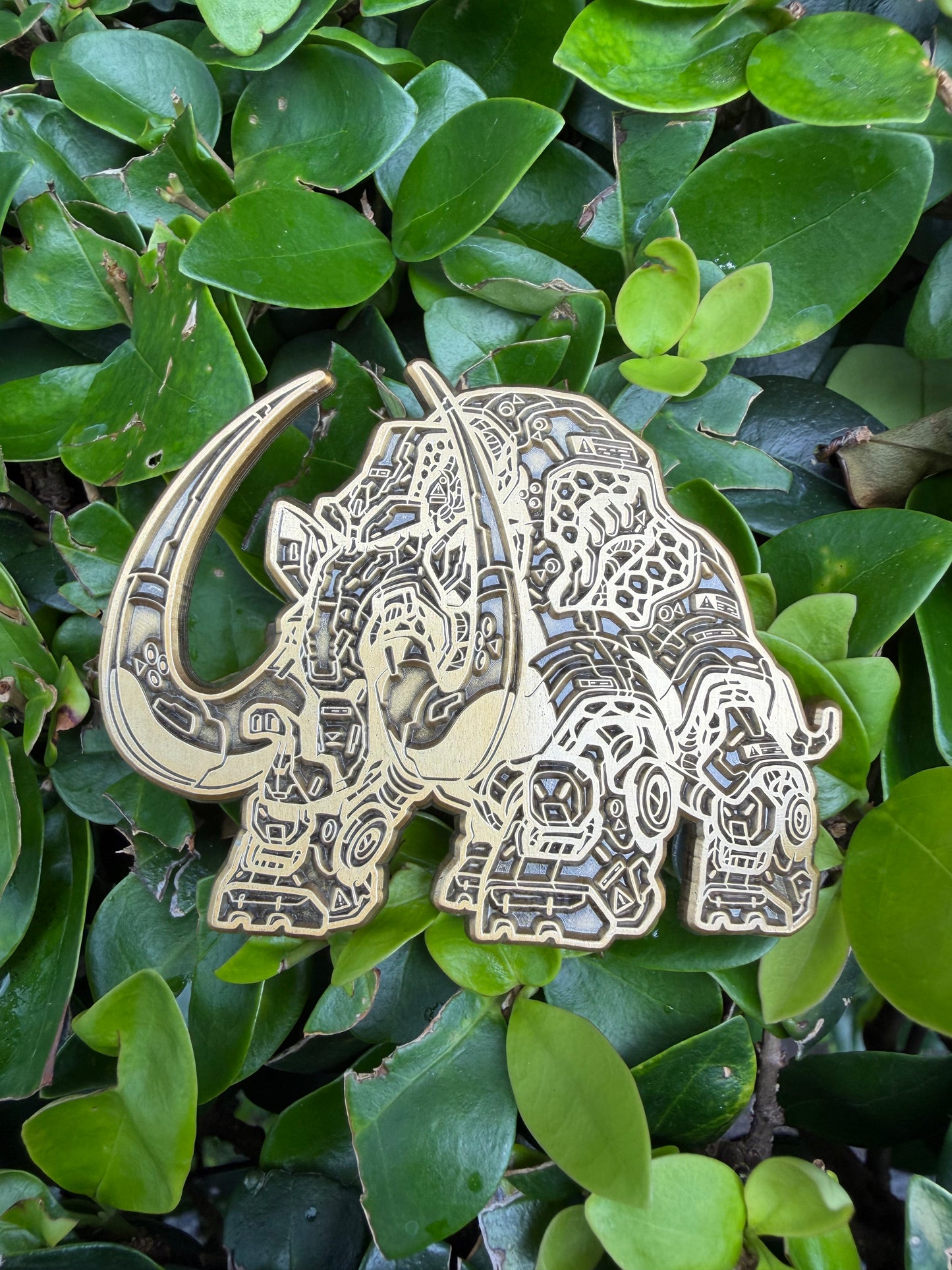 Mechasoul Mastodon Raw Pin