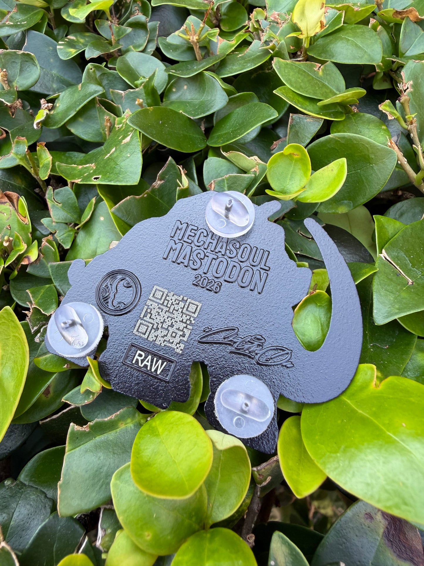 Mechasoul Mastodon Raw Pin