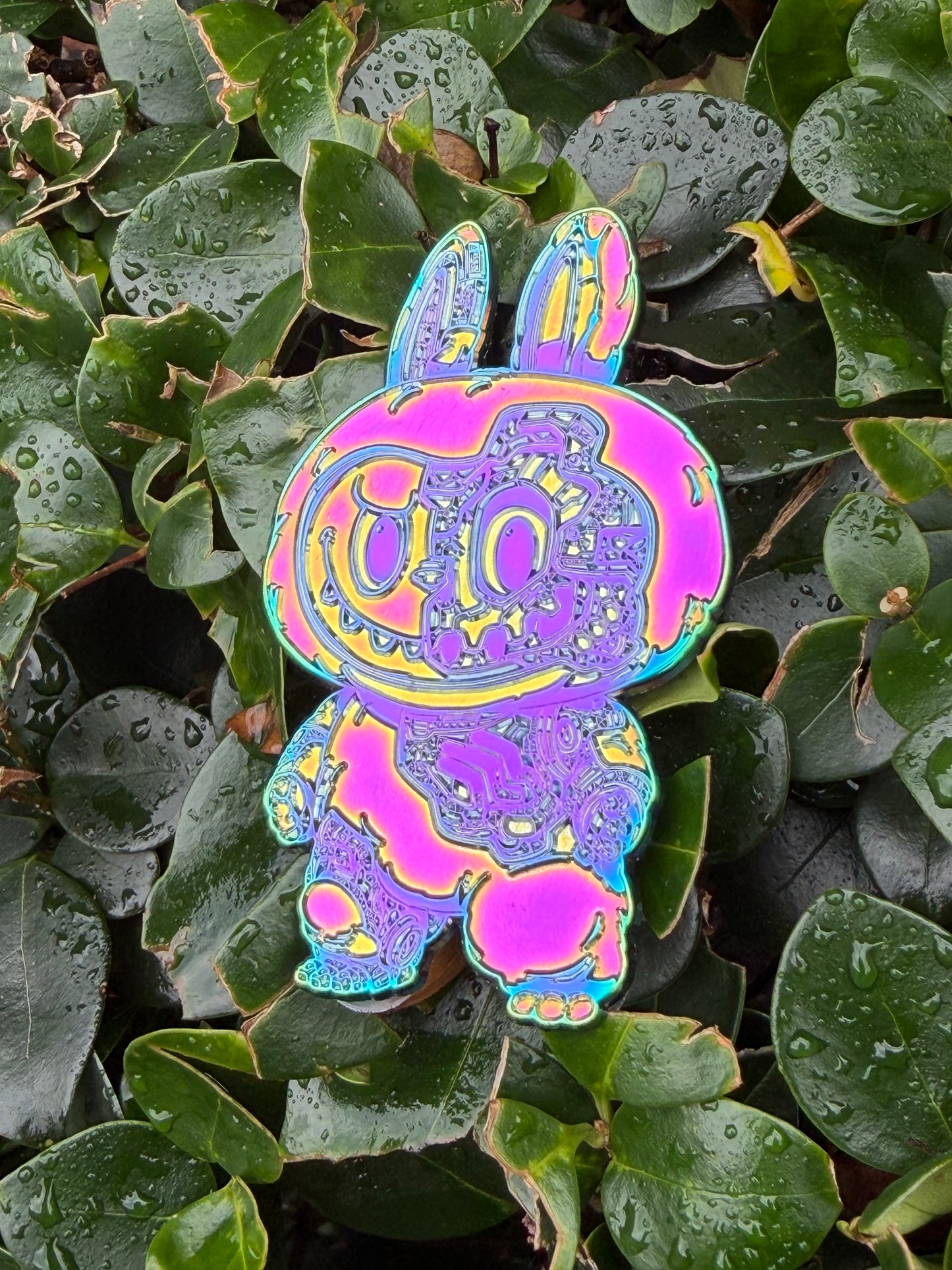 Mechasoul Labubu Raw Pin