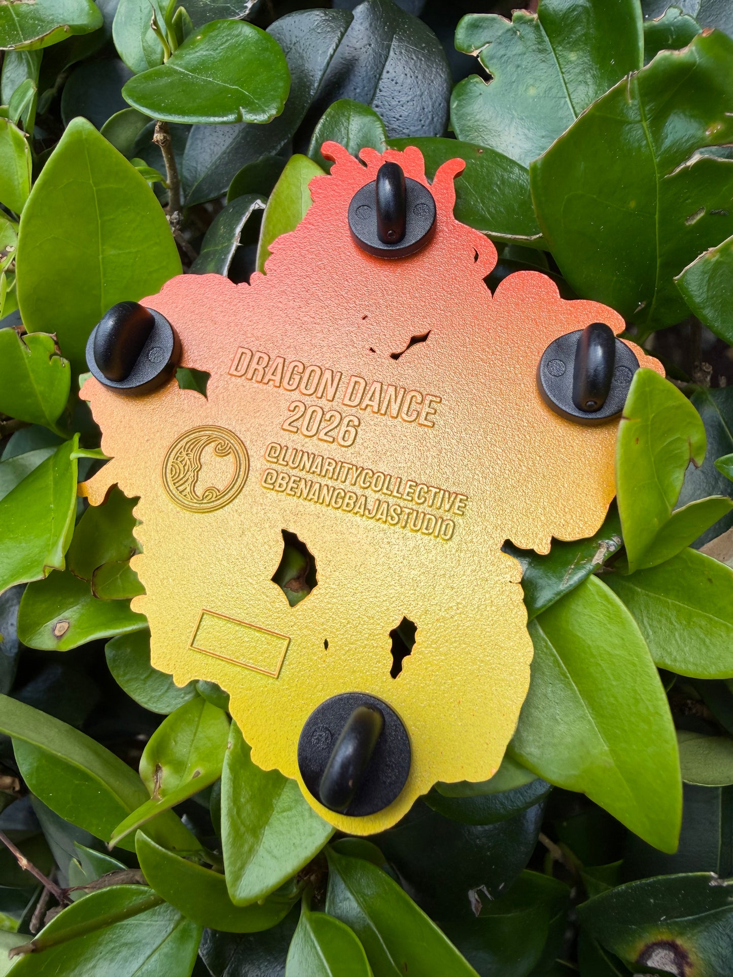 Dragon Dance Raw Pin