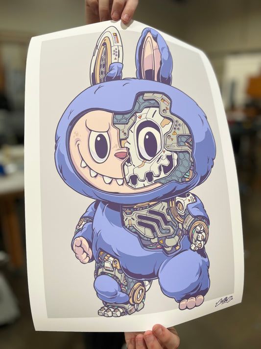 Mechasoul Labubu Print