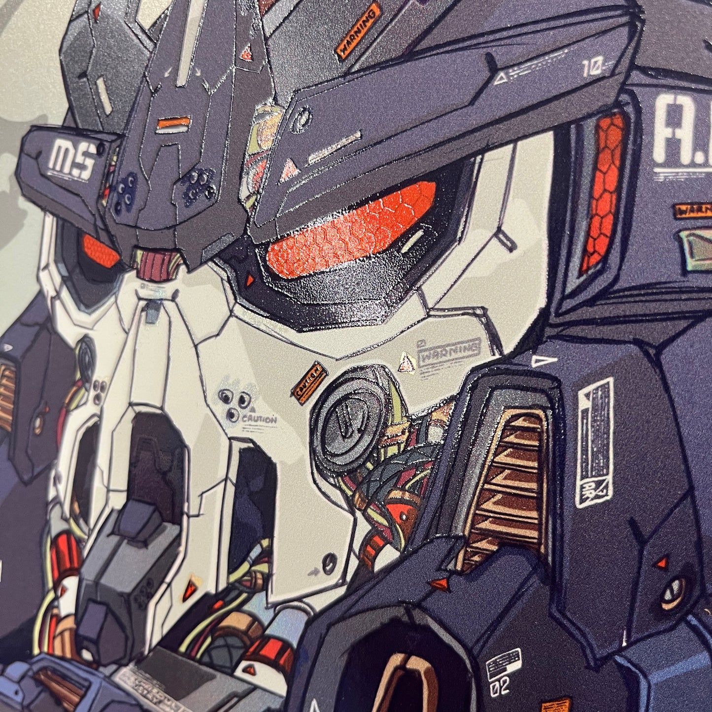 Mechasoul TEQ63 Print