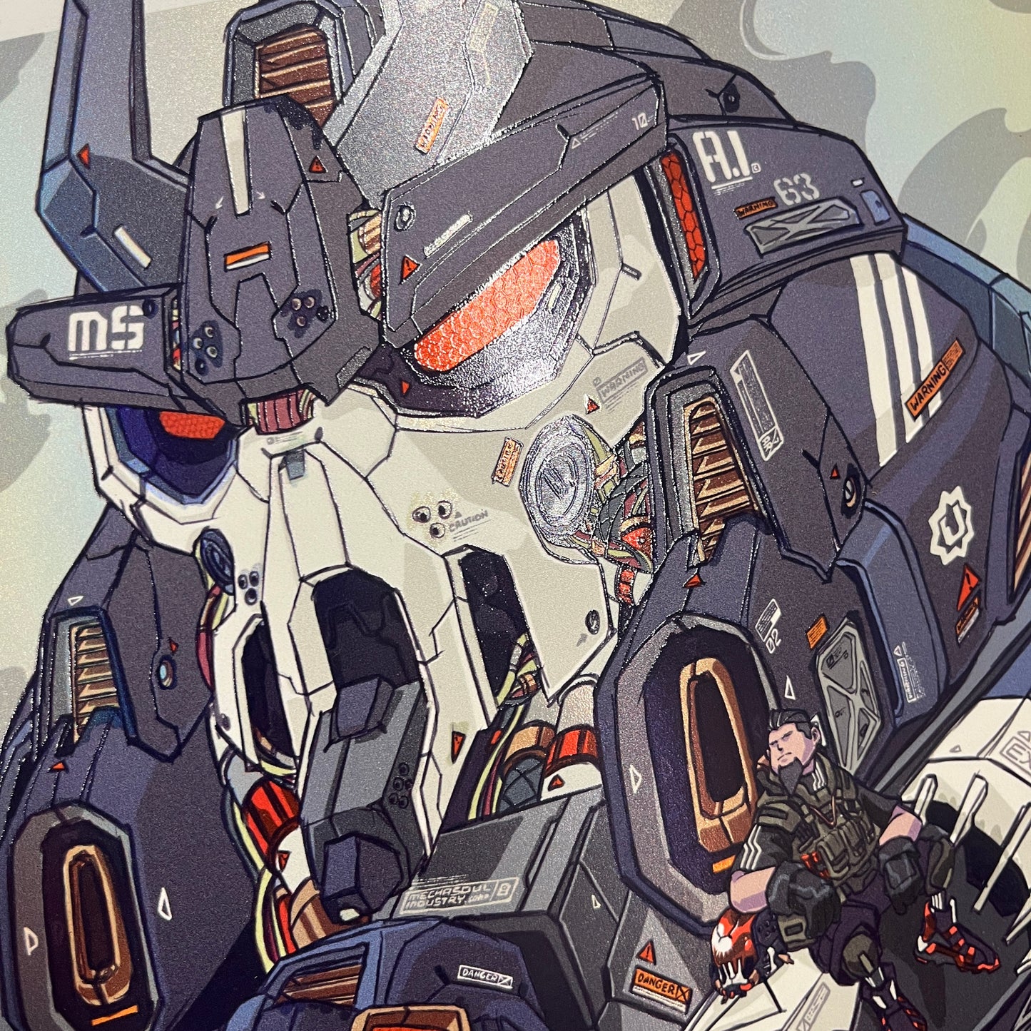 Mechasoul TEQ63 Print