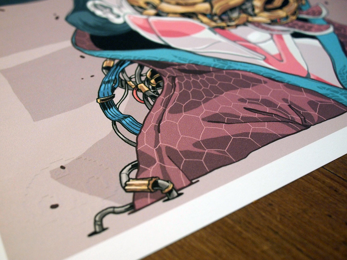 Mechasoul Geisha Print