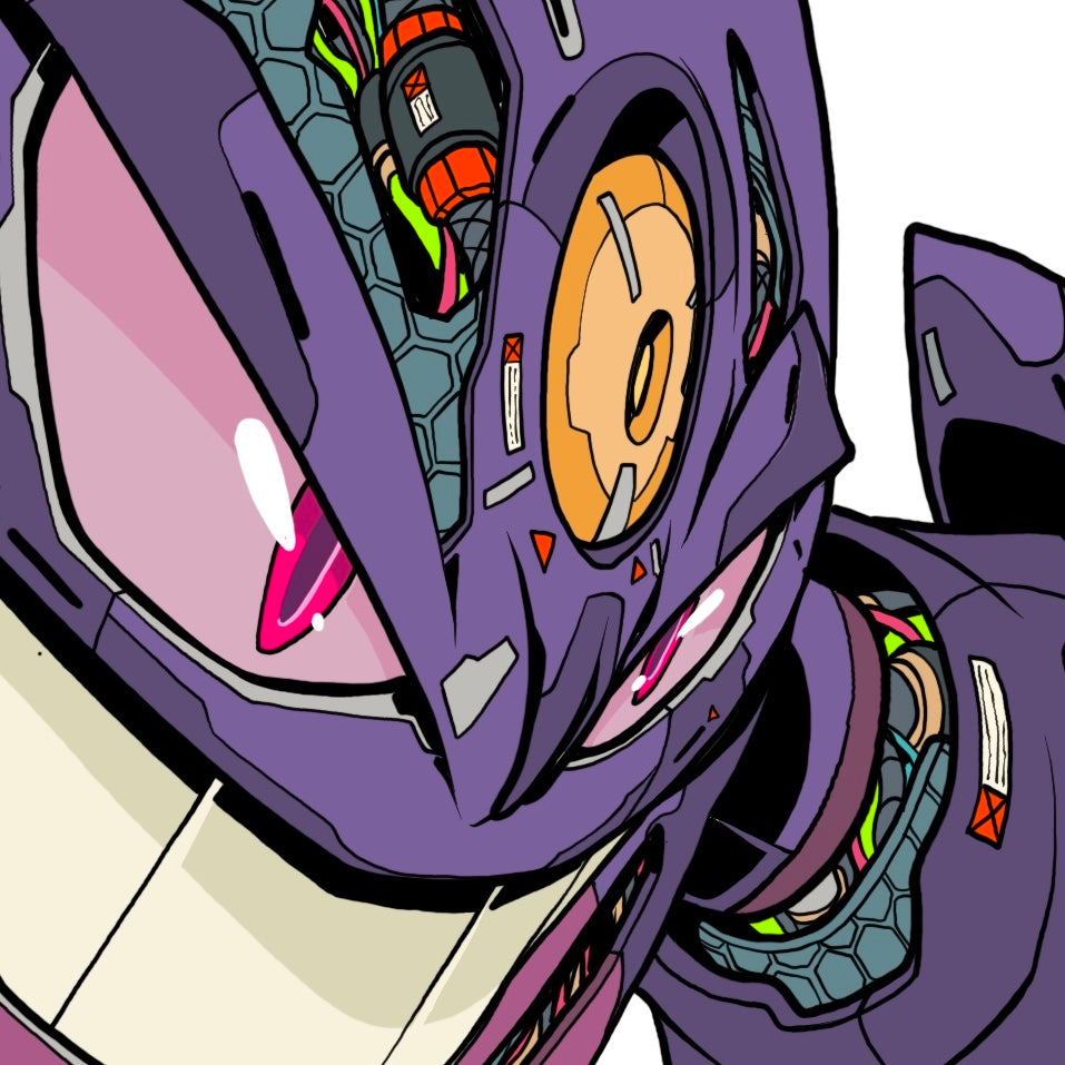 Mechasoul Mega Gengar Print