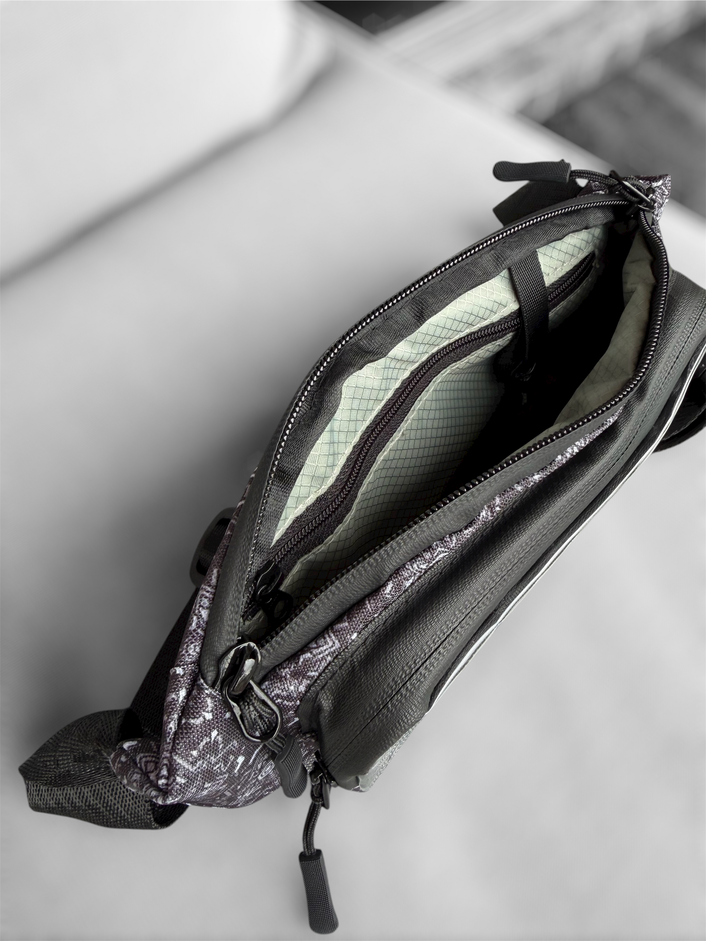 Rutherford x Grayscale Prismatrix ITA Fanny Pack