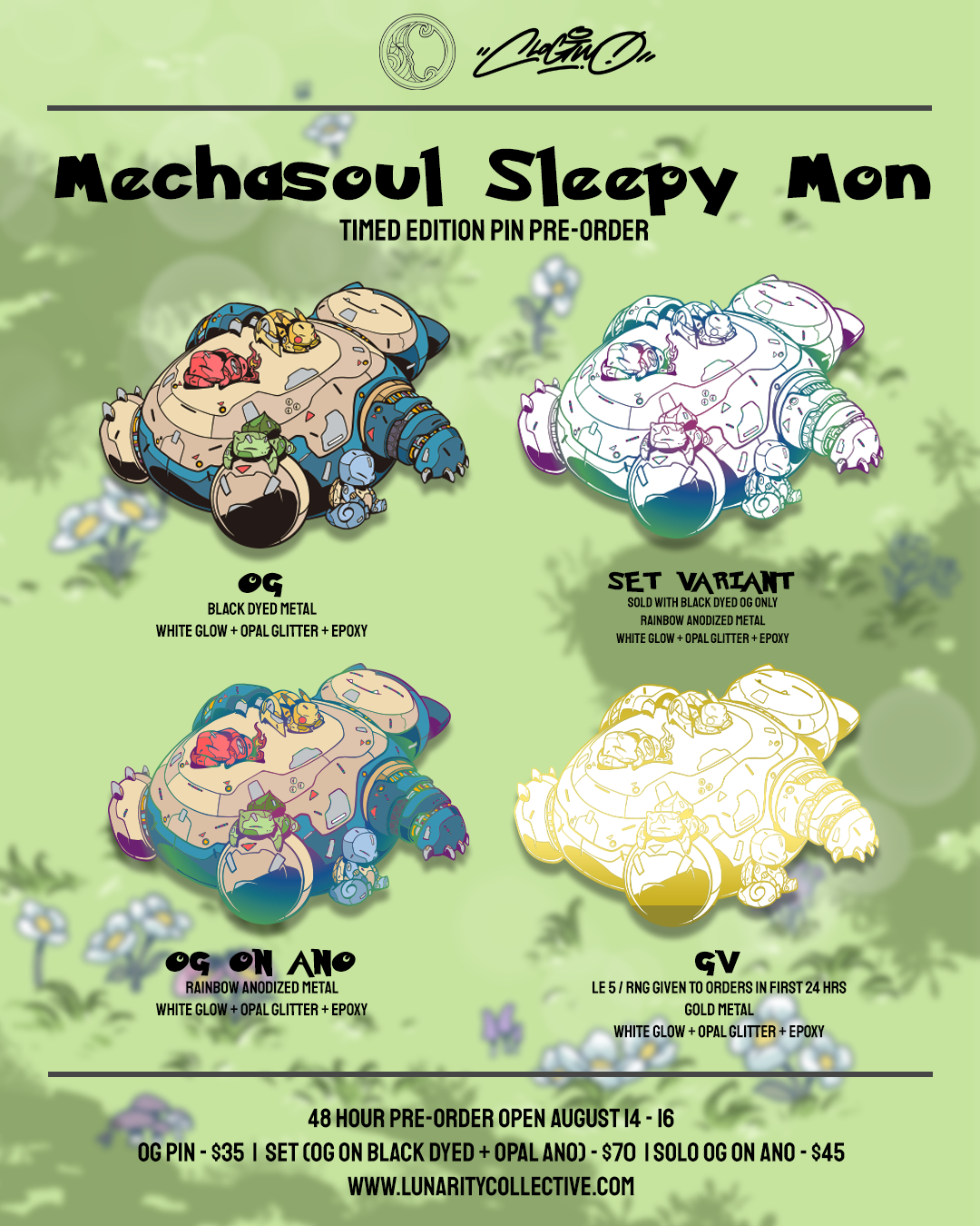 CLOGTWO x Mechasoul Sleepy Mon