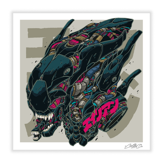 Mechasoul Alien Print