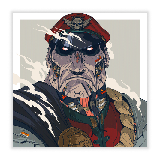 Mechasoul M Bison Print