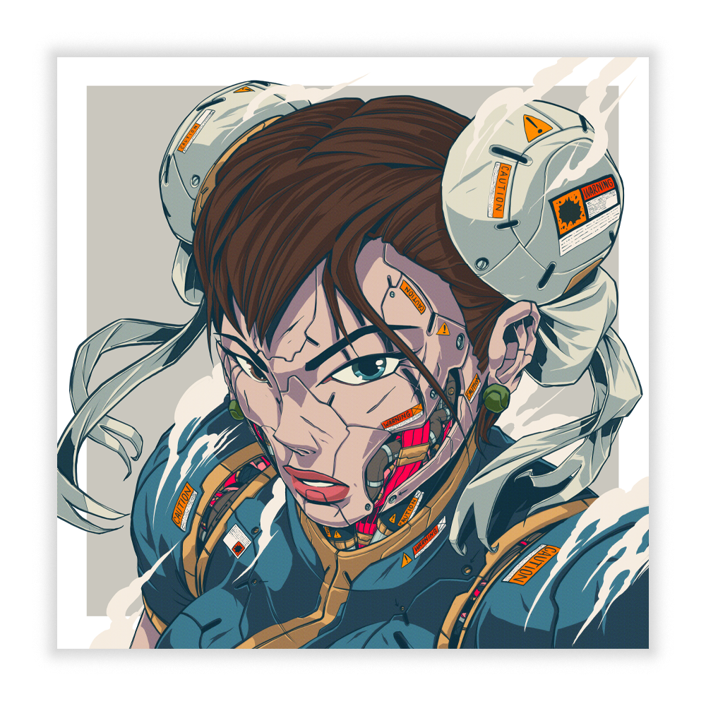 Mechasoul Chun-Li Print