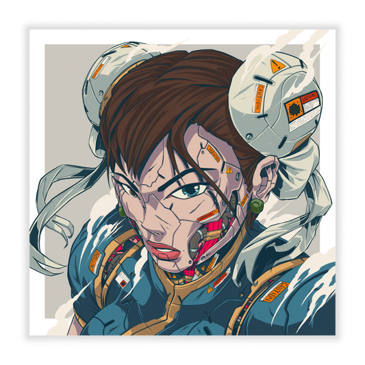 Mechasoul Chun-Li Print