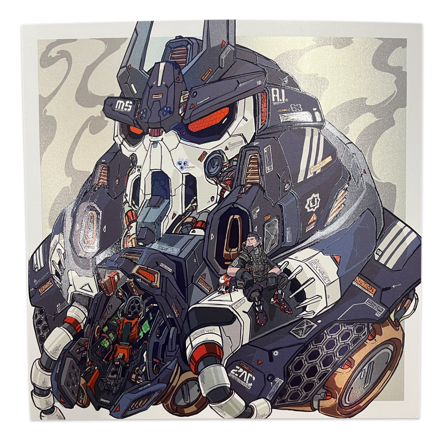 Mechasoul TEQ63 Print