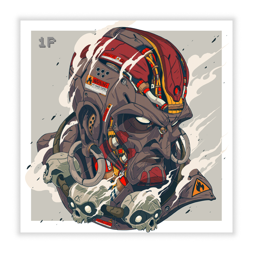 Mechasoul Dhalsim Print